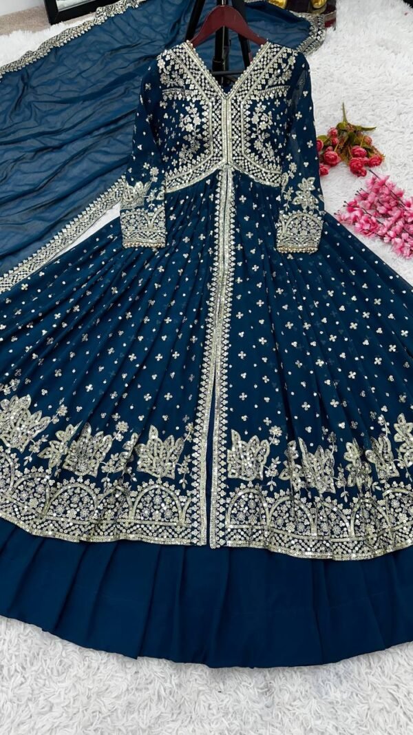 Crown Glory Gown Lehenga - Image 5