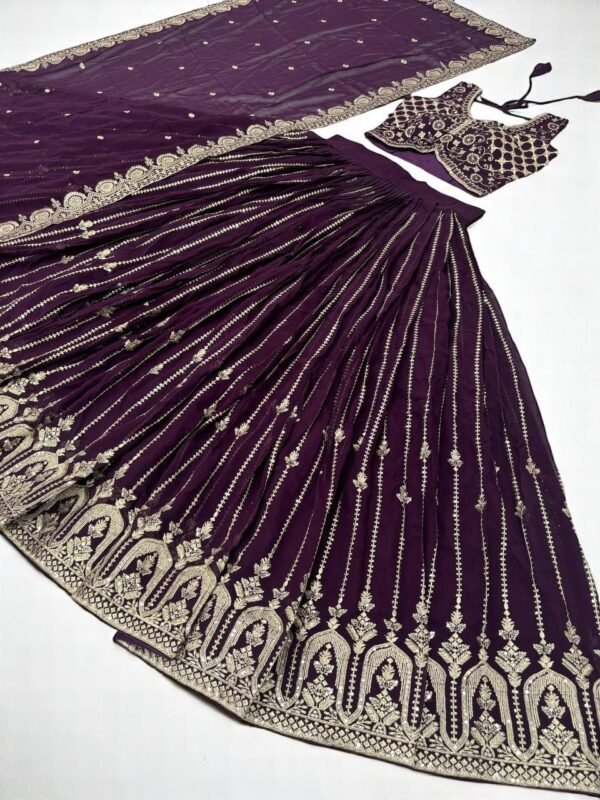 Ruhani Raat Lehenga Set - Image 3