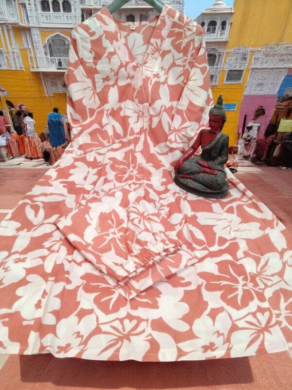 Amber Anarkali Set - Image 3