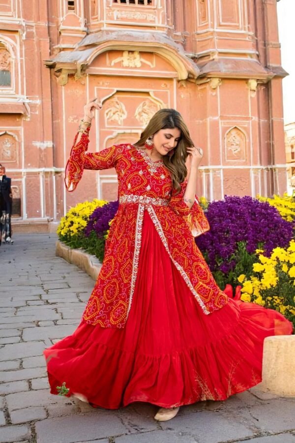 Madhubala Muse gown lehenga