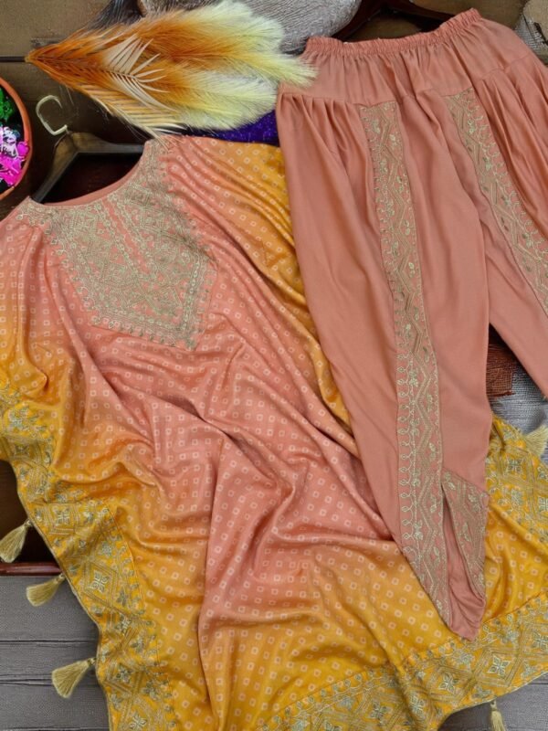 Amber Elegance Kaftan - Image 2