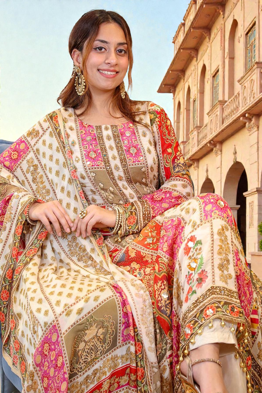 Zivah Digital Print Kurti Set - Image 2