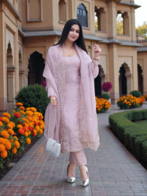 Nysa Luxe Print Kurti Set